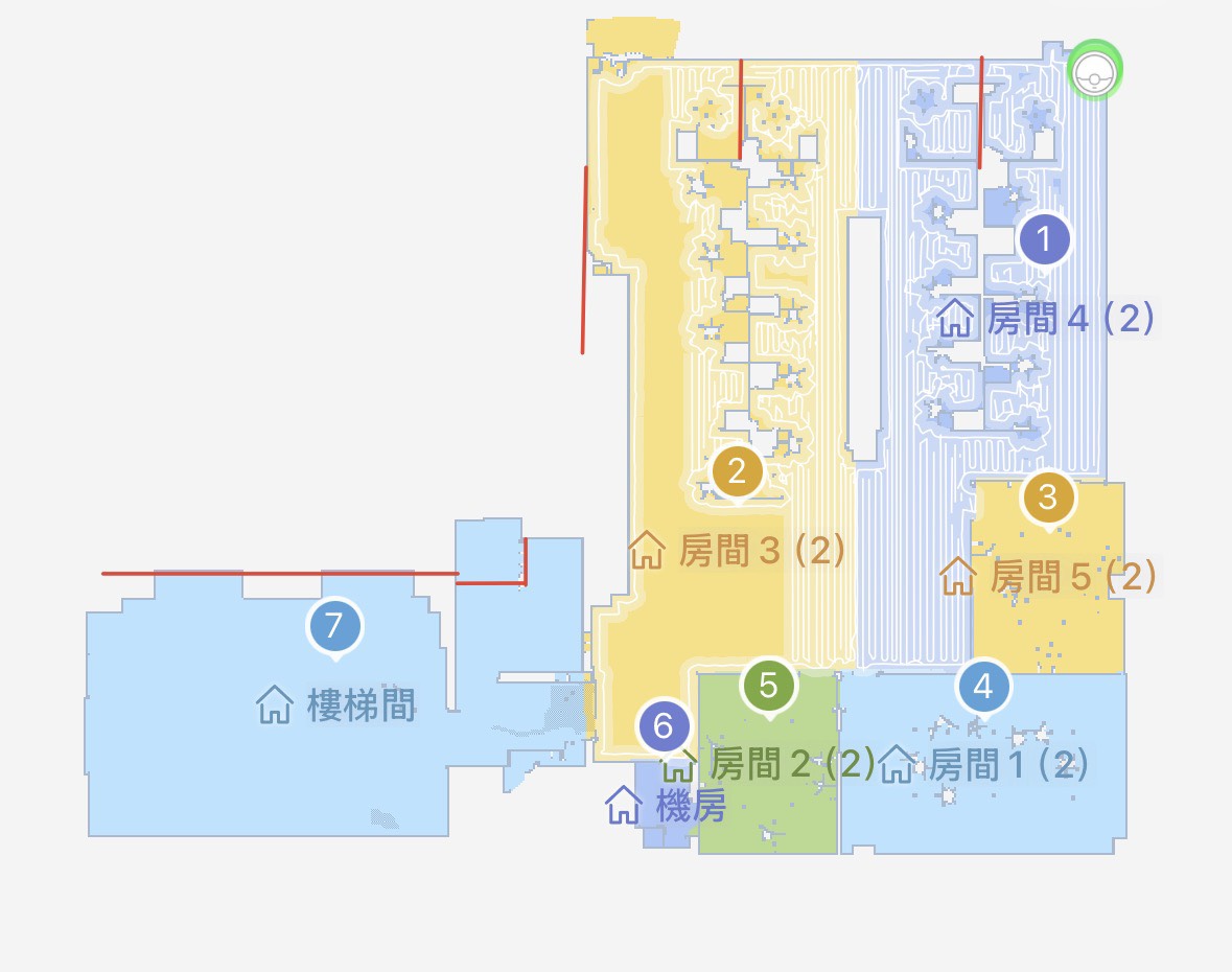 2樓 辦公室平面圖