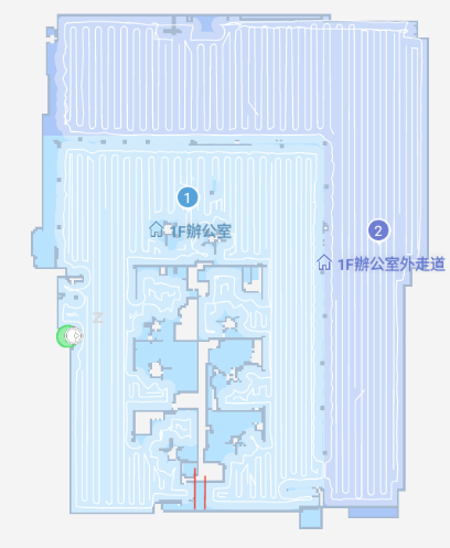 1樓 辦公室平面圖